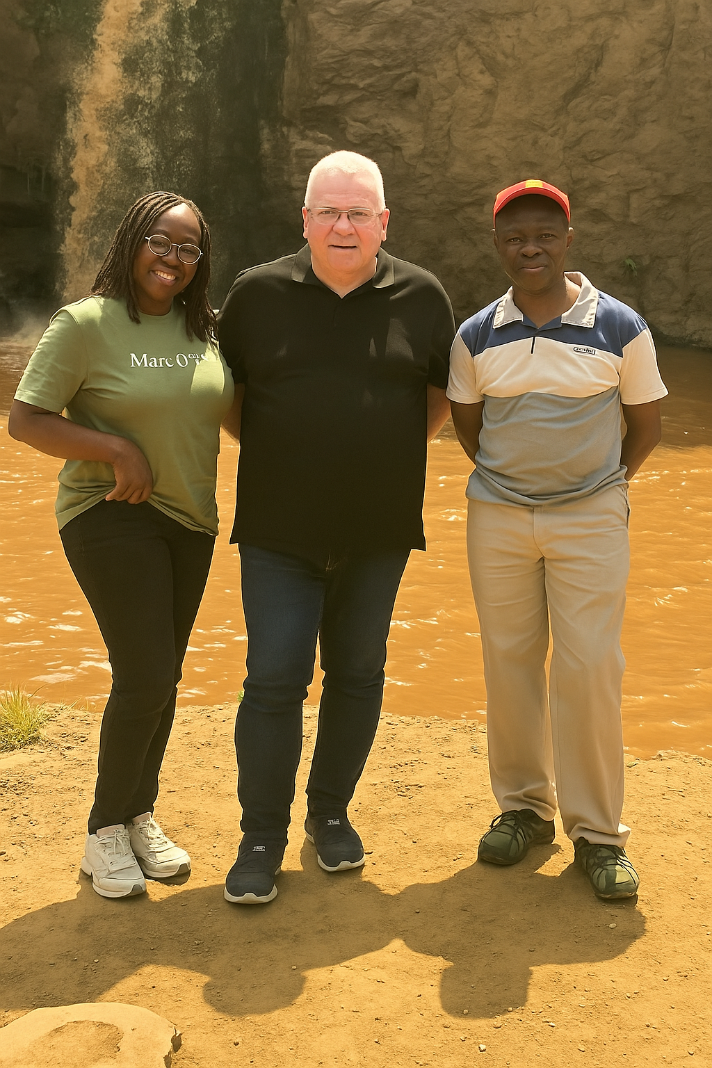 Catherine, Marcel en Wilfred — Oprichters